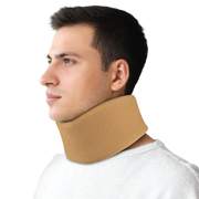 Vissco Cervical Collar Soft | Neck Support for Cervical Spine Immobilization & Pain Relief (Beige)