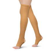 Vissco Varicose Vein Stockings | Provides Leg Compression to Improve Blood Circulation & Relieves Pain (Beige)