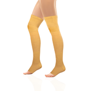 Vissco Medical Compression Stockings (Above Knee) | Improves Blood Circulation & Relieves Pain (Beige)