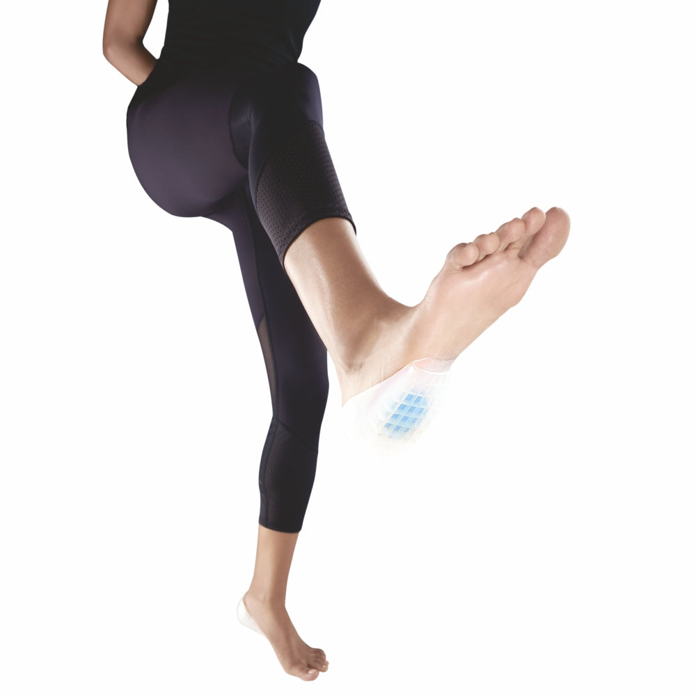 Vissco Heel Cushion with Blue Spot | Provides Shock Absorption & Reduces Pressure on the Heel (Blue)