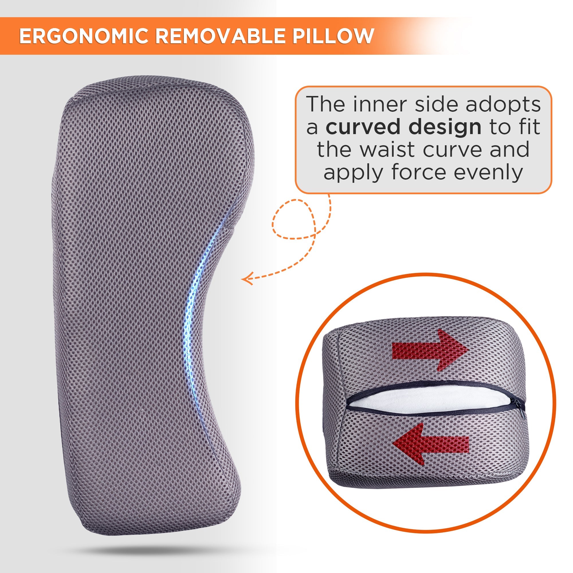 Vissco Shoulder Abduction Support | with Pillow and Foam Ball | Shoulder Immobilizer | Post-operative Shoulder care