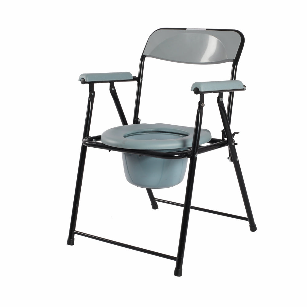 Vissco Comfort Steel Folding Commode Chair