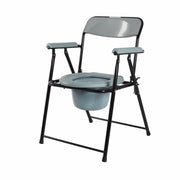 Vissco Comfort Steel Folding Commode Chair