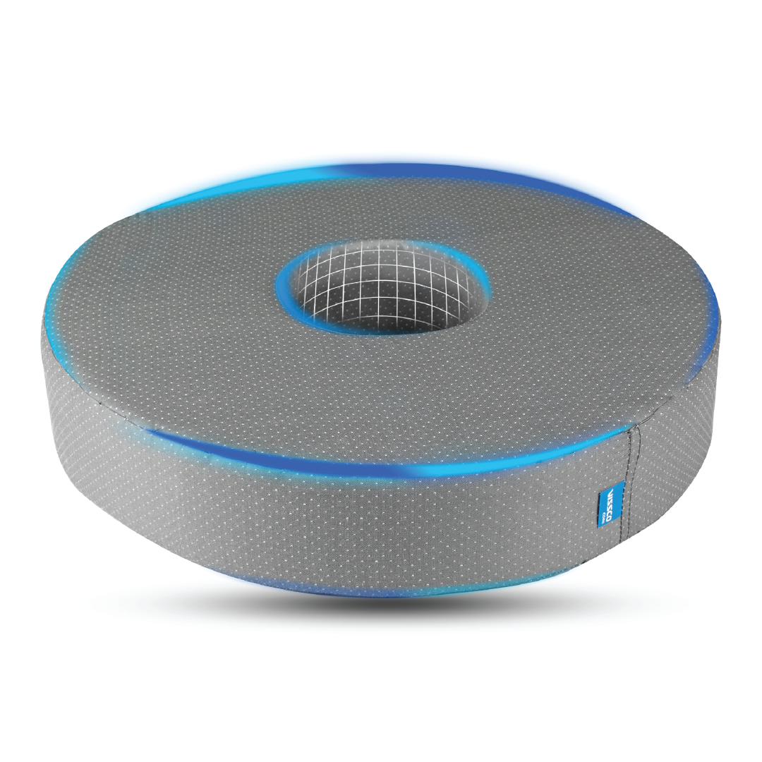 Vissco Round Ring Cushion Pillow | Provides Cushioned Seating  to reduce Pain & Discomfort