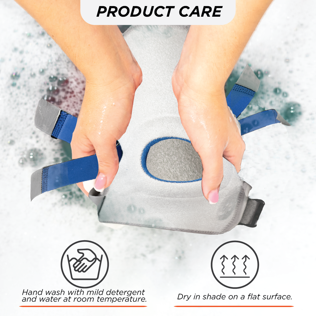 Vissco Neoprene Hinged Patella Knee Brace | Provides moderate support & stability to the Knee - (CLOSED TYPE) - Grey (Single Piece)