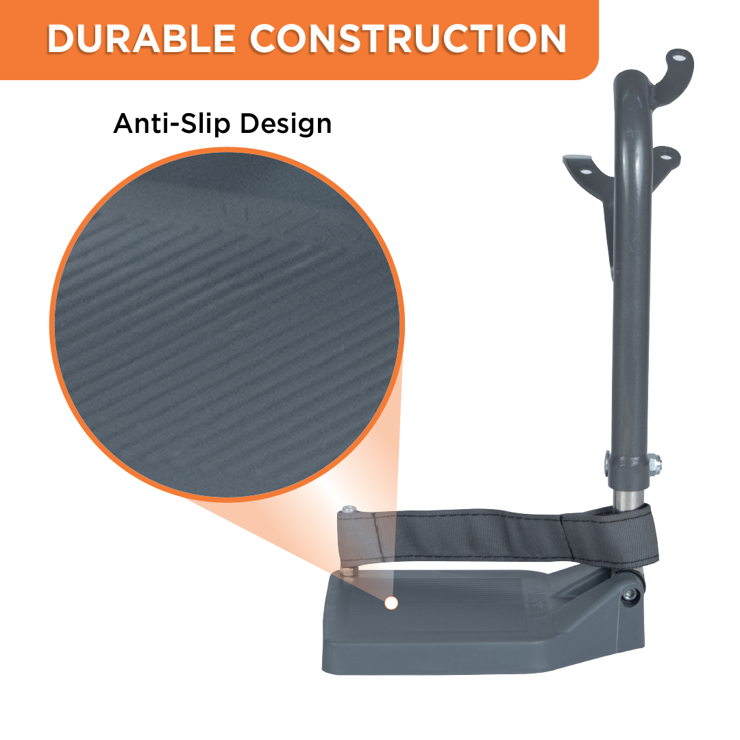 Vissco Wheelchair Foot Rest With Bracket - (1 Piece)