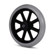 Vissco Wheelchair Small Front Wheel | Tyre Castor With 8" or 200mm With Bearings - (1 Piece)