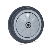 Vissco Wheelchair Back Side Small Wheel WIth  5" Diameter - (1 Piece)