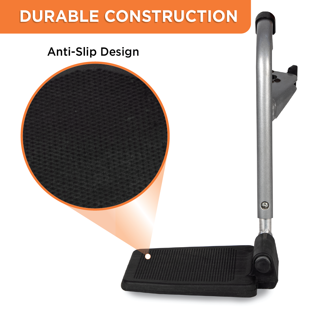 Vissco Foot Rest For Left & Right Side Of Power Wheelchairs - 2974 & 2974A