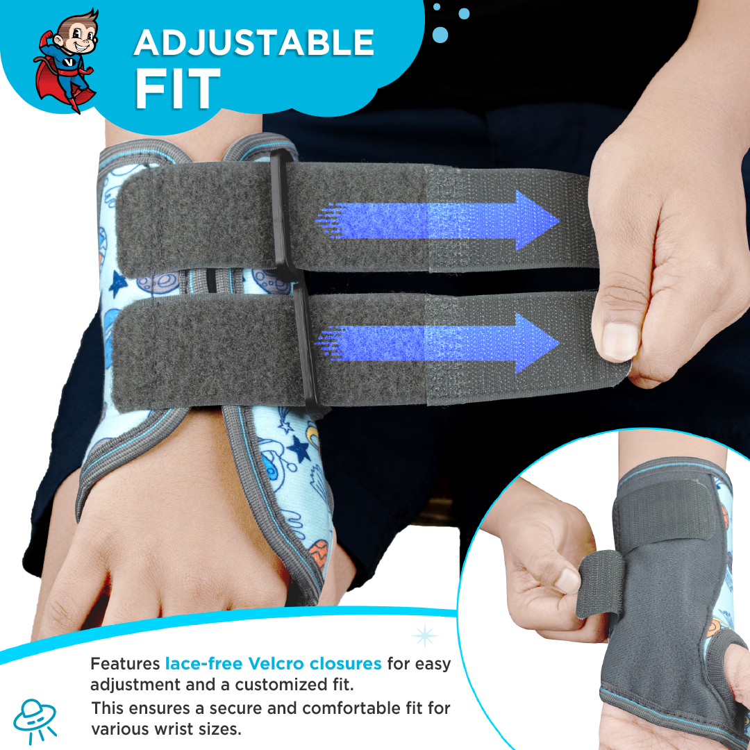 Vissco Champ Champ Wrist Brace With Splint Provides Firm Support to the Wrist, Colle's fracture & Wrist Sprain/Strain, Postoperative Recovery