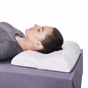 Vissco Cervical Contoured Pillow | Prevents Cervical Spondylitis, Mild Sprain & Stiff Neck (Grey)