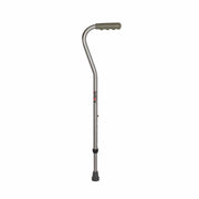 Avanti Sheperd Shape Single Stick for Physically Challeged | Light Weight & Adjustable Height (Grey) - Vissco Next