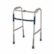 Dura Reciprocal Walker (Aluminium) for Elderly & Physically Challenged | Foldable |Light Weight & Adjustable Height (Grey) - Vissco Next