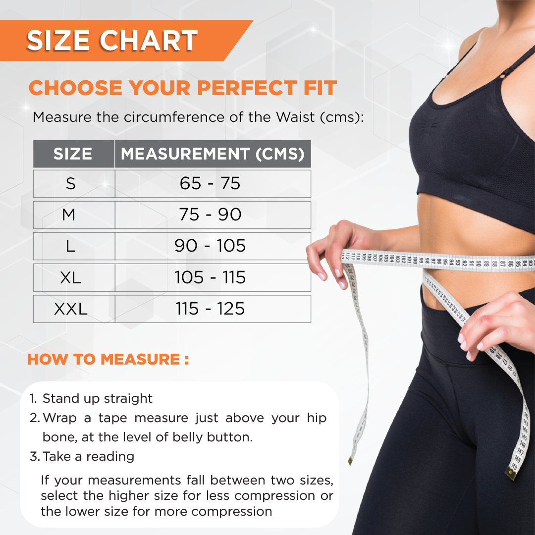 Vissco Lumboset Advance Belt (Moderate Support) | Provides Support to the Lumbar Spine & Lower Back