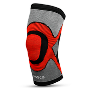 Vissco 3D Knee Cap | Provides optimum compression and mild support for free Knee movement | Color - Multicolor (Single Piece)