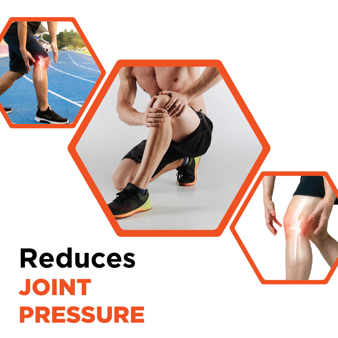 Vissco 3D Knee Cap with Donut Padding | Provides optimum Knee compression and mild support for free Knee movement | Color - Multicolor (Single Piece)