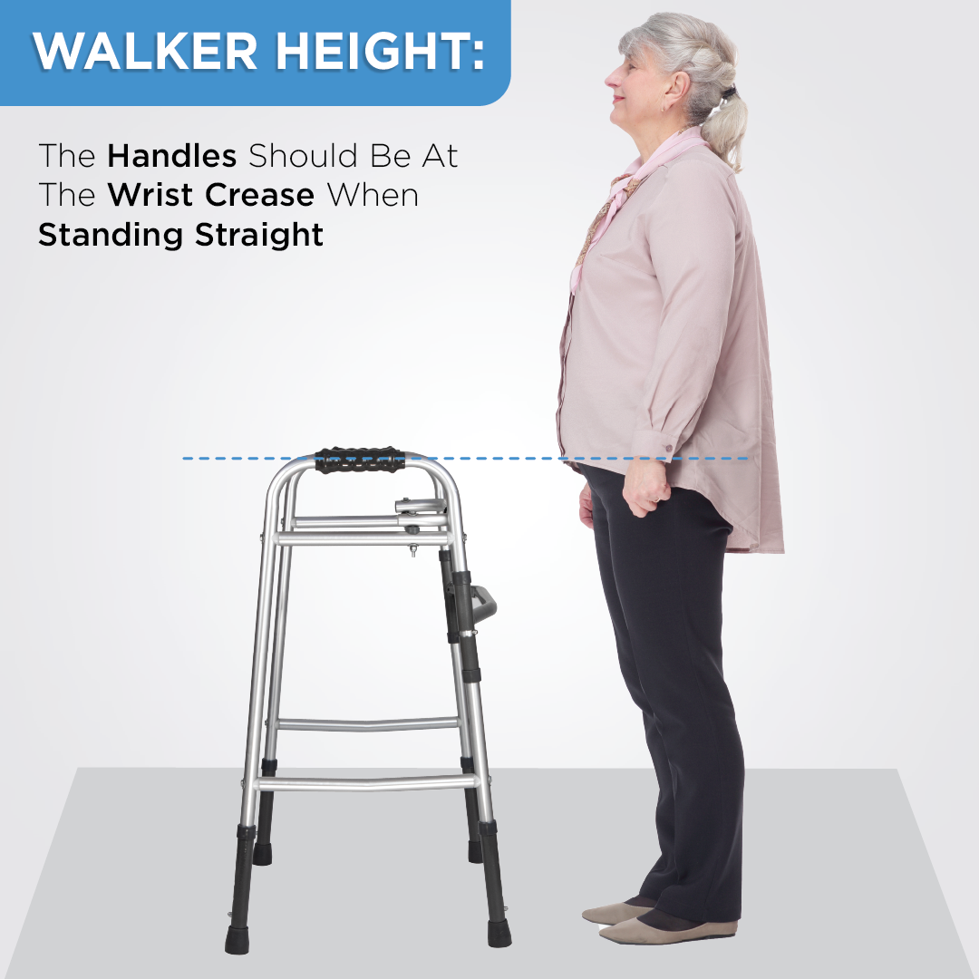 Vissco Dura Lite Walker | Aluminum