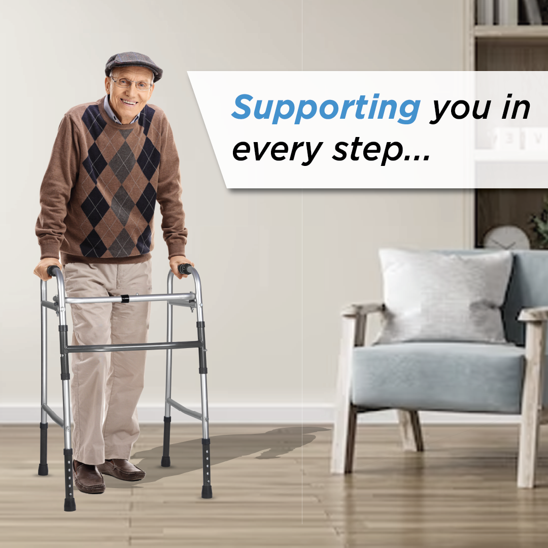 Vissco Dura Lite Walker | Aluminum