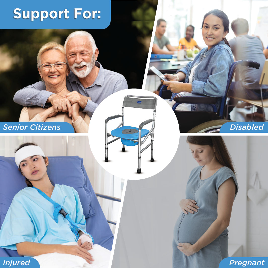 Vissco Comfort Commode & Shower Chair
