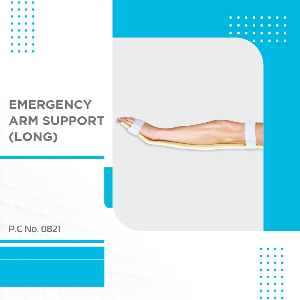 Vissco Emergency Splint Arm (Long) | Provides Support & Stability to the Arm (Beige)