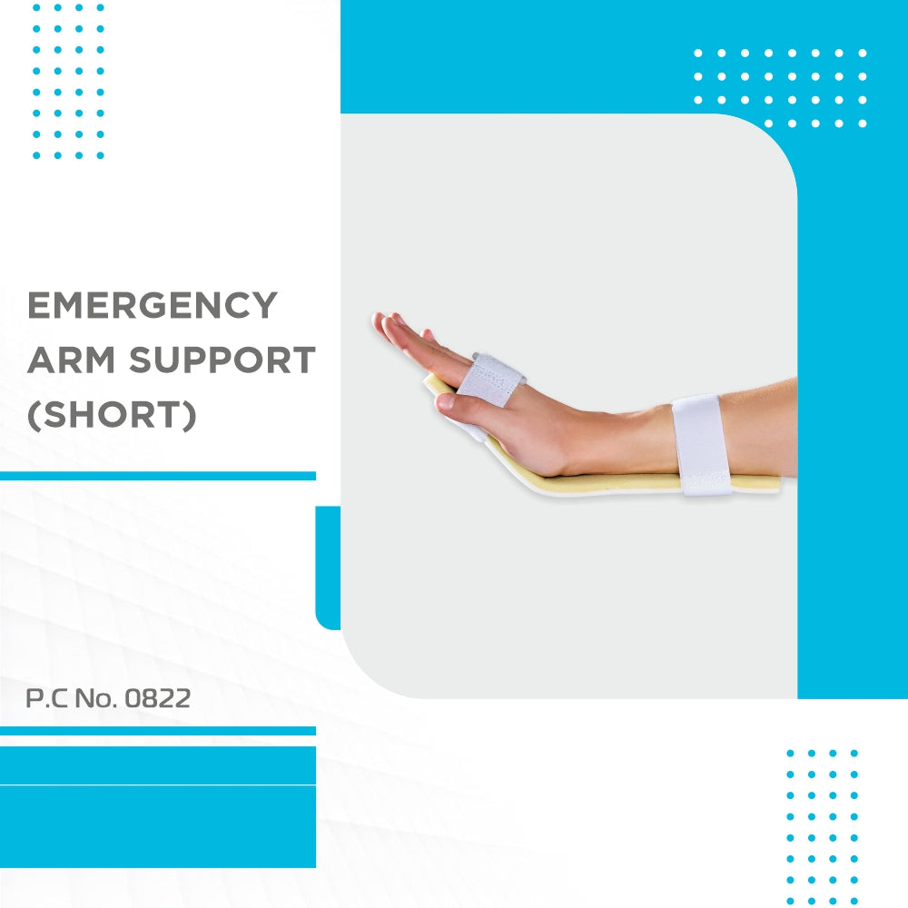 Vissco Emergency Splint Arm (Short) | Provides Support & Stability to the Arm (Beige)