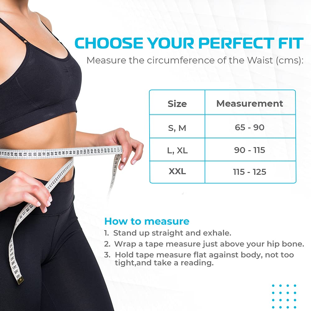Vissco Flexi Lacepull LS Belt with Moulding |Provides Support to the  Lower Back & Stabilize the Sacroiliac Joint (Grey)
