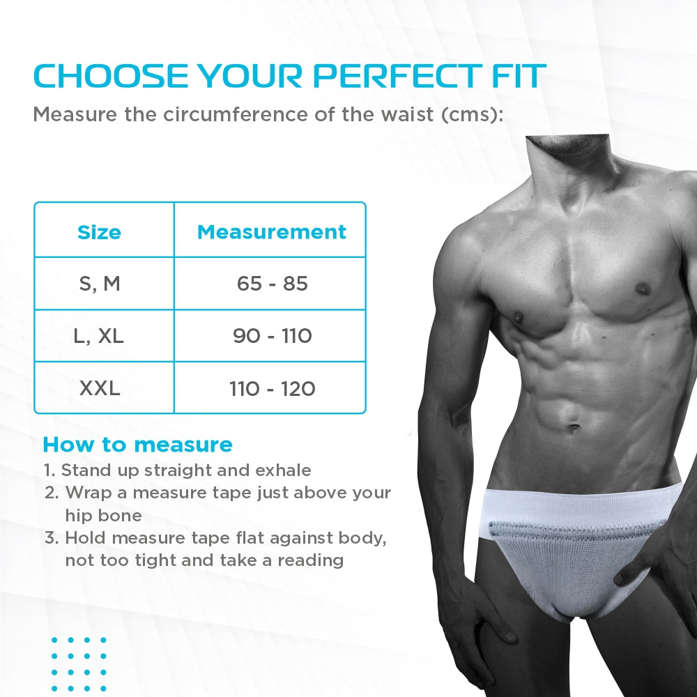 Vissco Scrotal Support | Helps to Relieve Pain, Discomfort, Strain of Inflamed or Sagging Testicles (Grey)