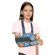Vissco Champ Shoulder Immobilizer Support for Kids, Stabilizes the Shoulder Injuries, Comfortable & Adjustable for Fractures, Pain Relief & Recovery