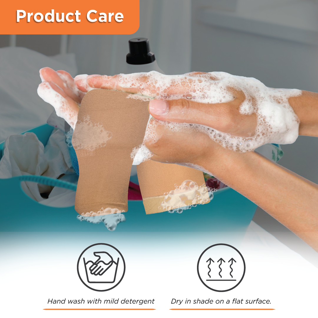 Vissco Medical Compression Stocking - Class 2 Knee Length | Mild Support | Improves Blood Circulation | Swollen | Tired | Aching Legs  (Beige)