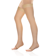 Vissco Medical Compression - Class 2 Thigh Length|Mild Support | Improves Blood Circulation | Swollen | Tired | Aching Legs  (Beige)
