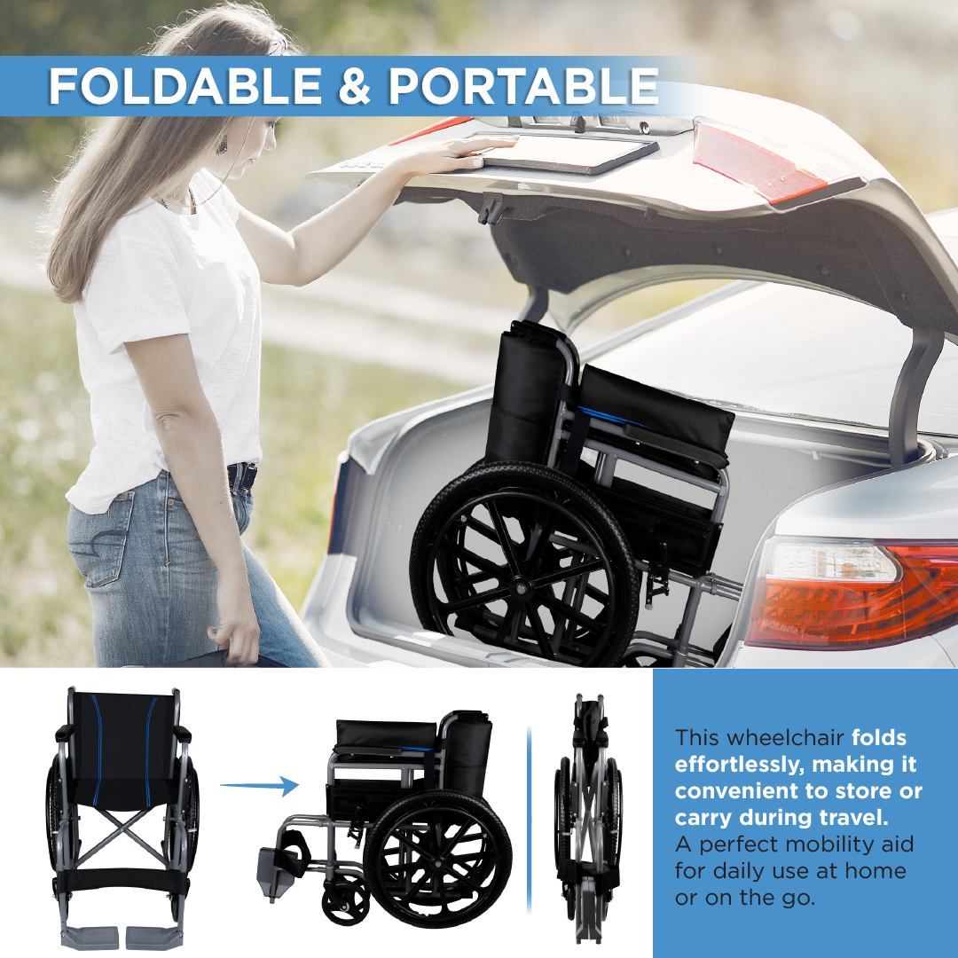 Vissco Rodeo Veer Wheelchair - with Mag Wheels