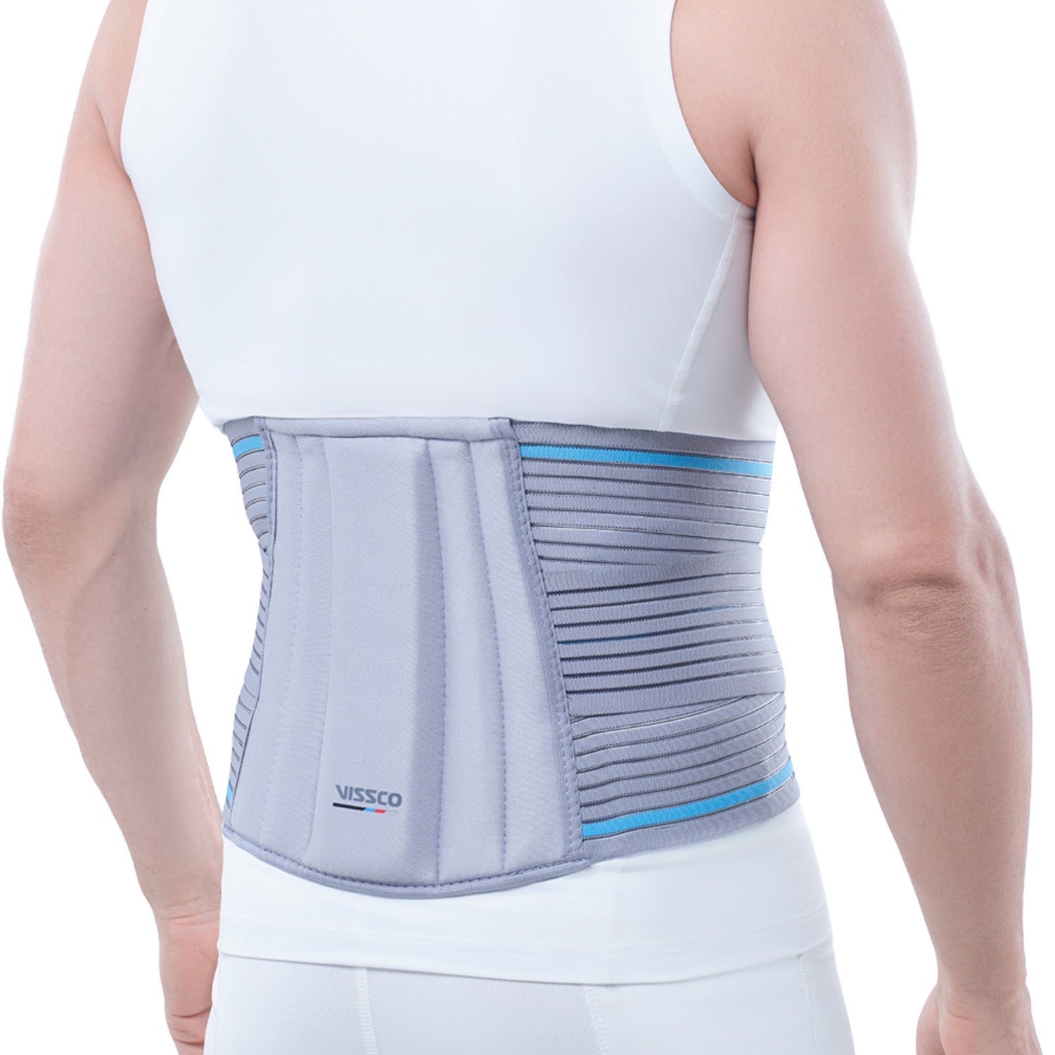 Vissco Lumbocare (Lumbo Sacral Belt) | Provides Support to the Lower Back | Pain solution for Back and Abdomen (Grey)