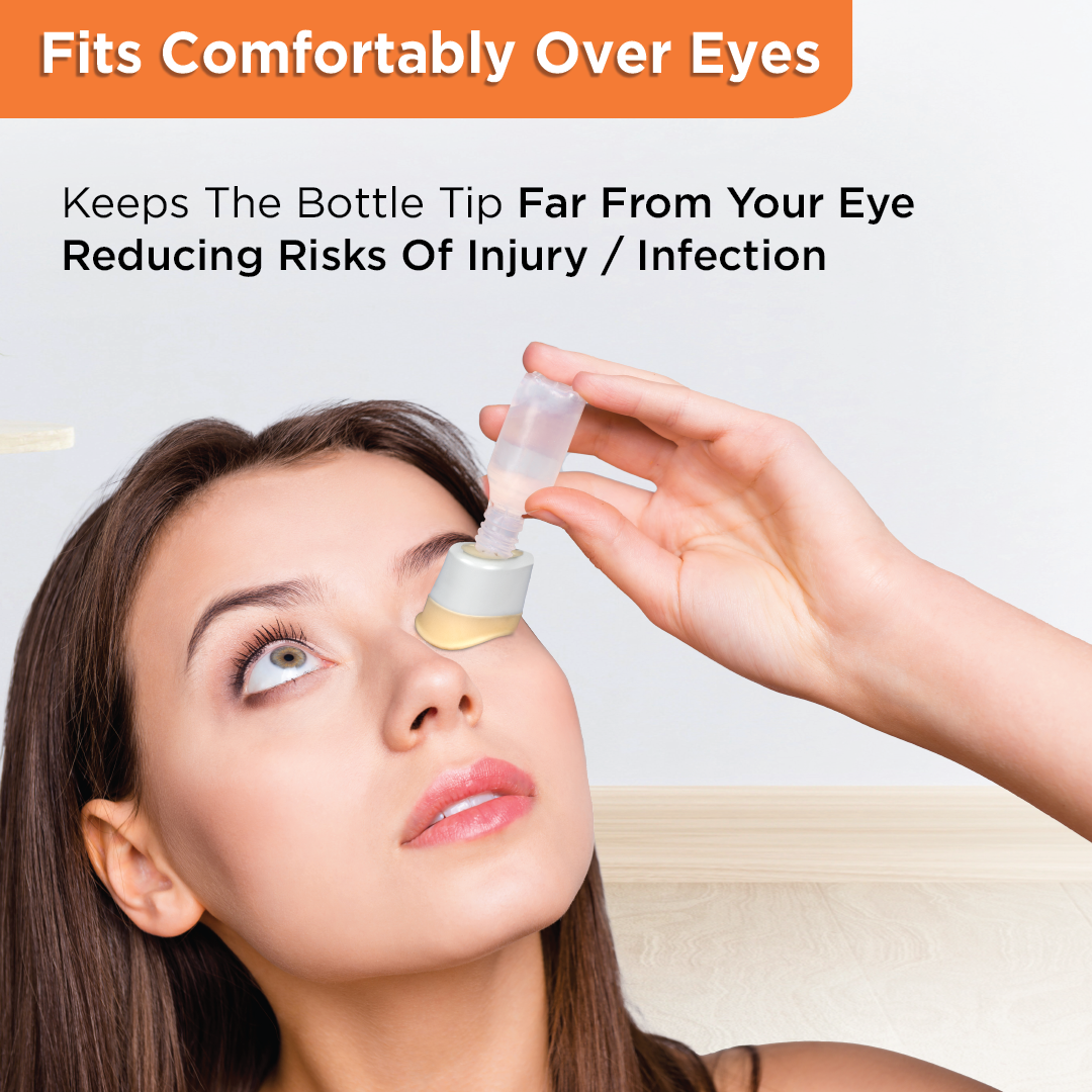 Vissco Eye Dropper Dispenser | Helps Putting Droplets in the Eye