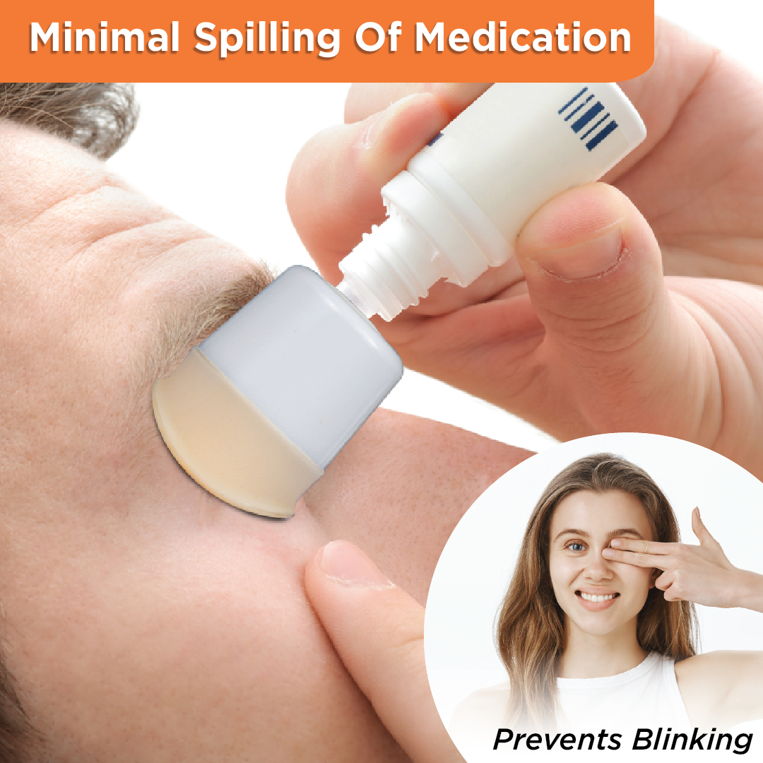 Vissco Eye Dropper Dispenser | Helps Putting Droplets in the Eye