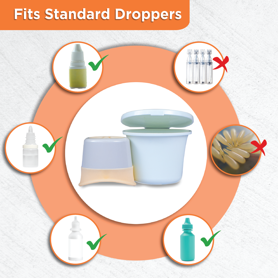 Vissco Eye Dropper Dispenser | Helps Putting Droplets in the Eye