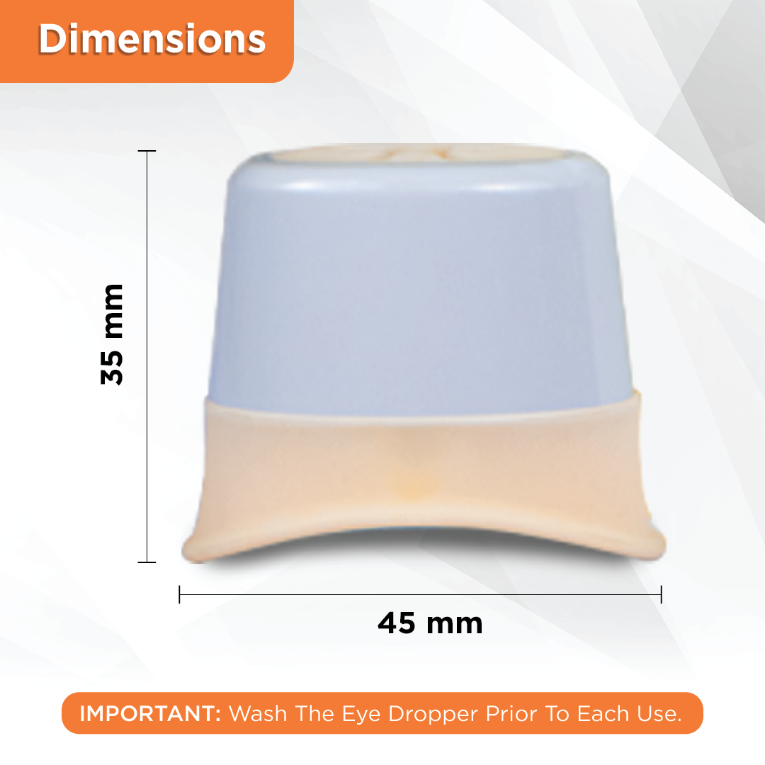 Vissco Eye Dropper Dispenser | Helps Putting Droplets in the Eye