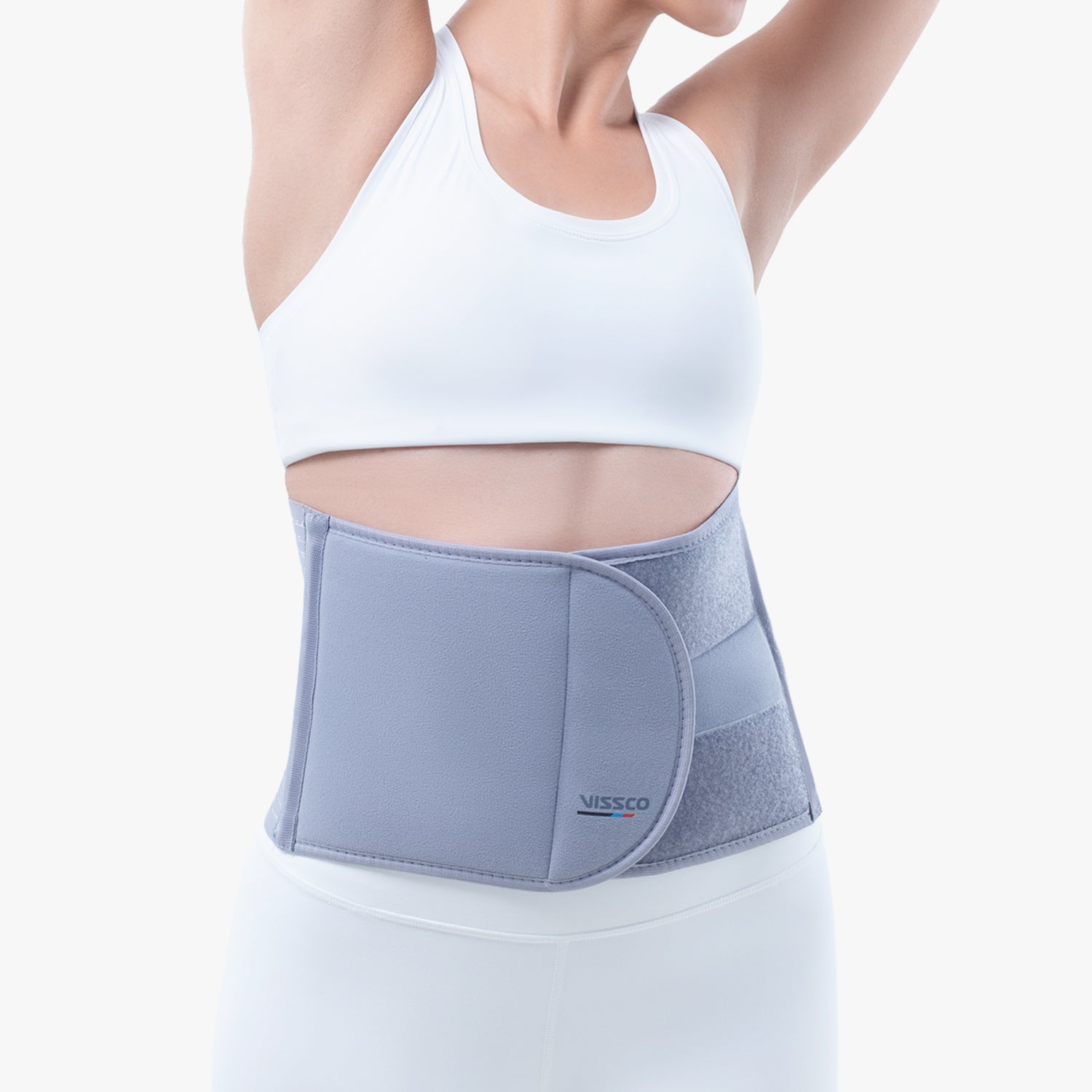 Vissco Abdominal Belt (8") |Supports the Weak Abdominal Muscles to Relieve Pain (Beige)