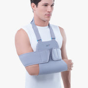 Vissco Shoulder Immobilizer | Provides Firm Support for Shoulder Dislocation & Relieves Pain (Grey)