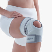Vissco Neoprene Knee Cap | Ideal mild support for free Knee movement | Color- Grey (Single Piece)