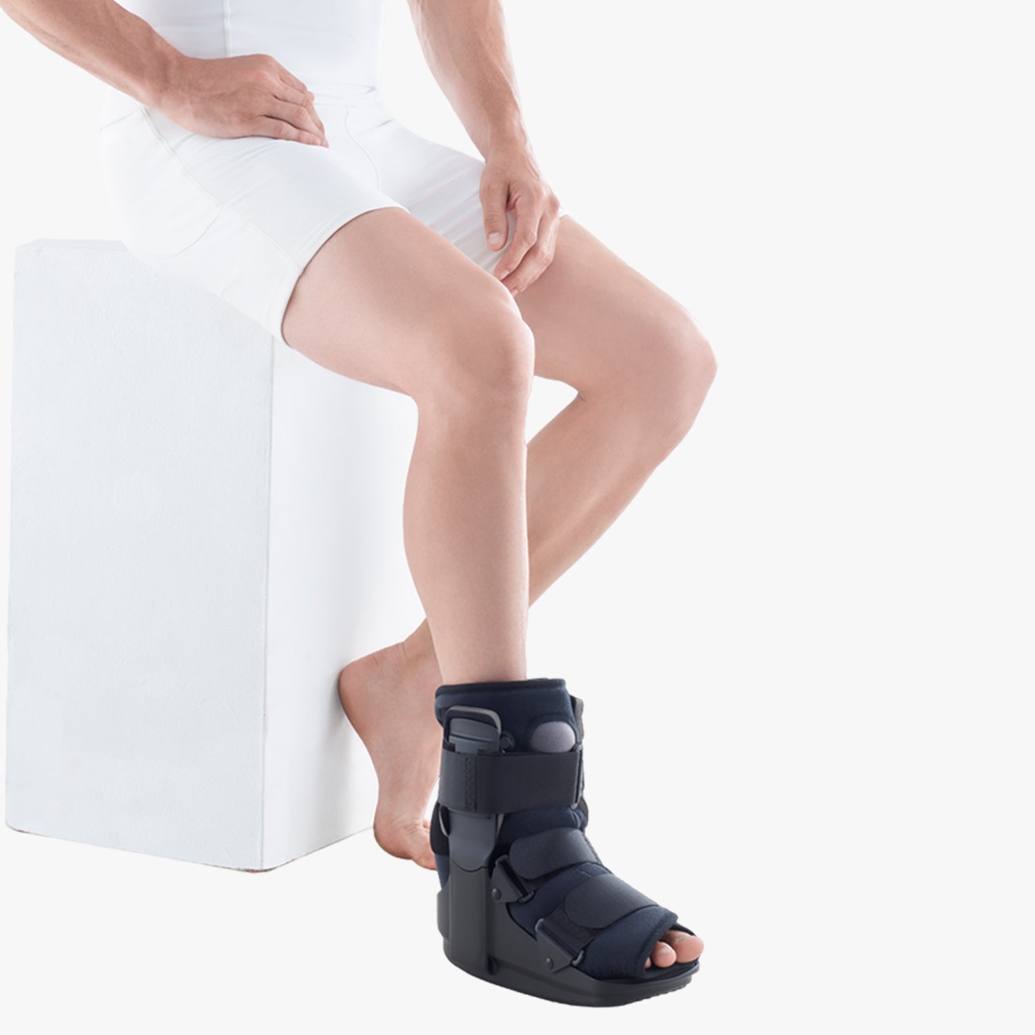 Vissco Pneumatic Walker Boot (Single Push Button - Short Type with 11" Height)