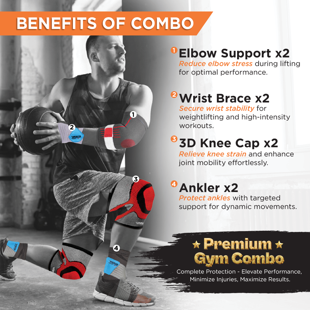 Vissco Premium Gym Combo