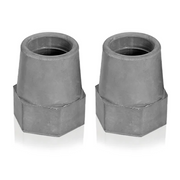 Vissco Rubber Tips/Shoes For Walker Plain (PACK OF 2)