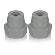 Vissco Rubber Tips/Shoes For Walking Stick, Tripod/Quadripod (PACK OF 2)