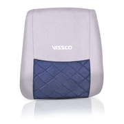Vissco Smart Orthopaedic Back Rest | For Posture Correction & Relief from Back Pain (Grey)