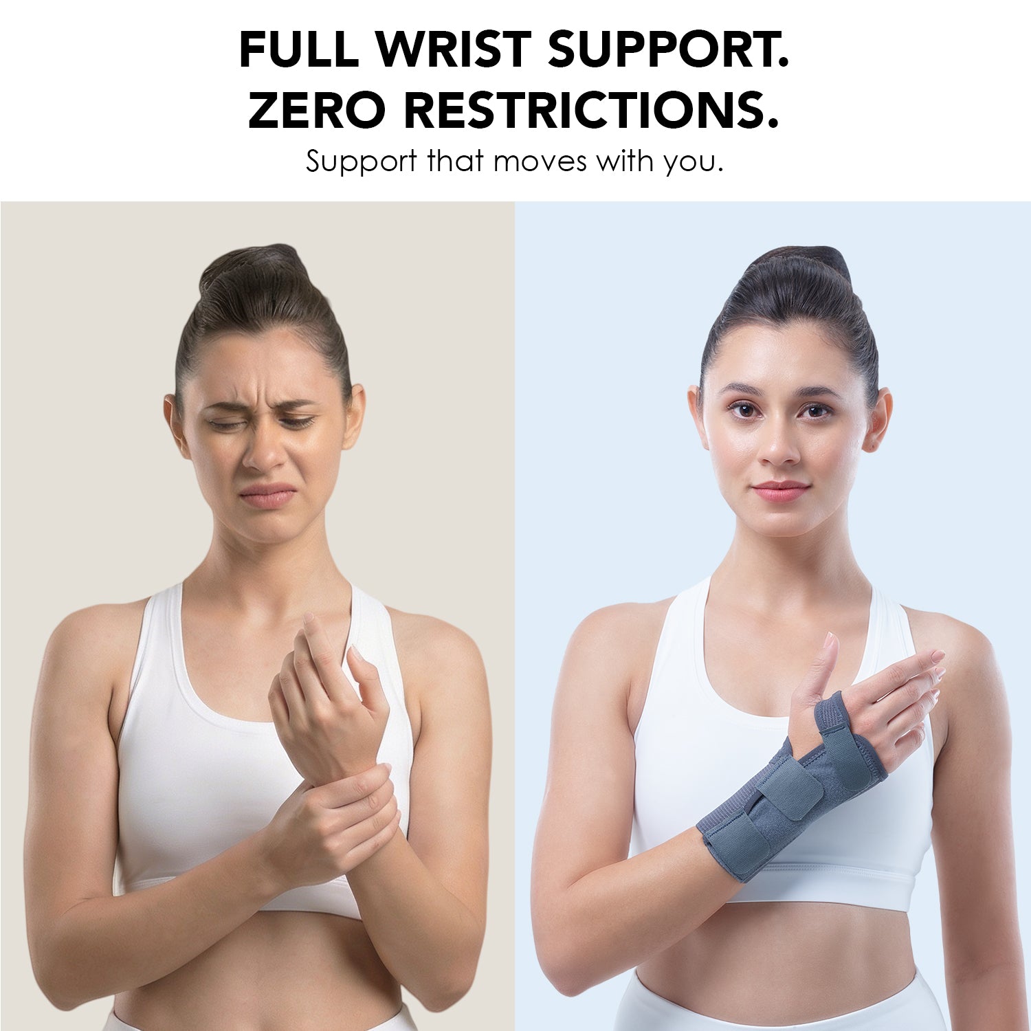 Vissco Elastic Wrist Support - Short