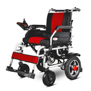 Vissco Zip Lite Power Wheelchair with Single Battery | 10Km Per Charge | Durable & Long Lasting | Weight Bearing Capacity 100kg | Color (Silver/Black)