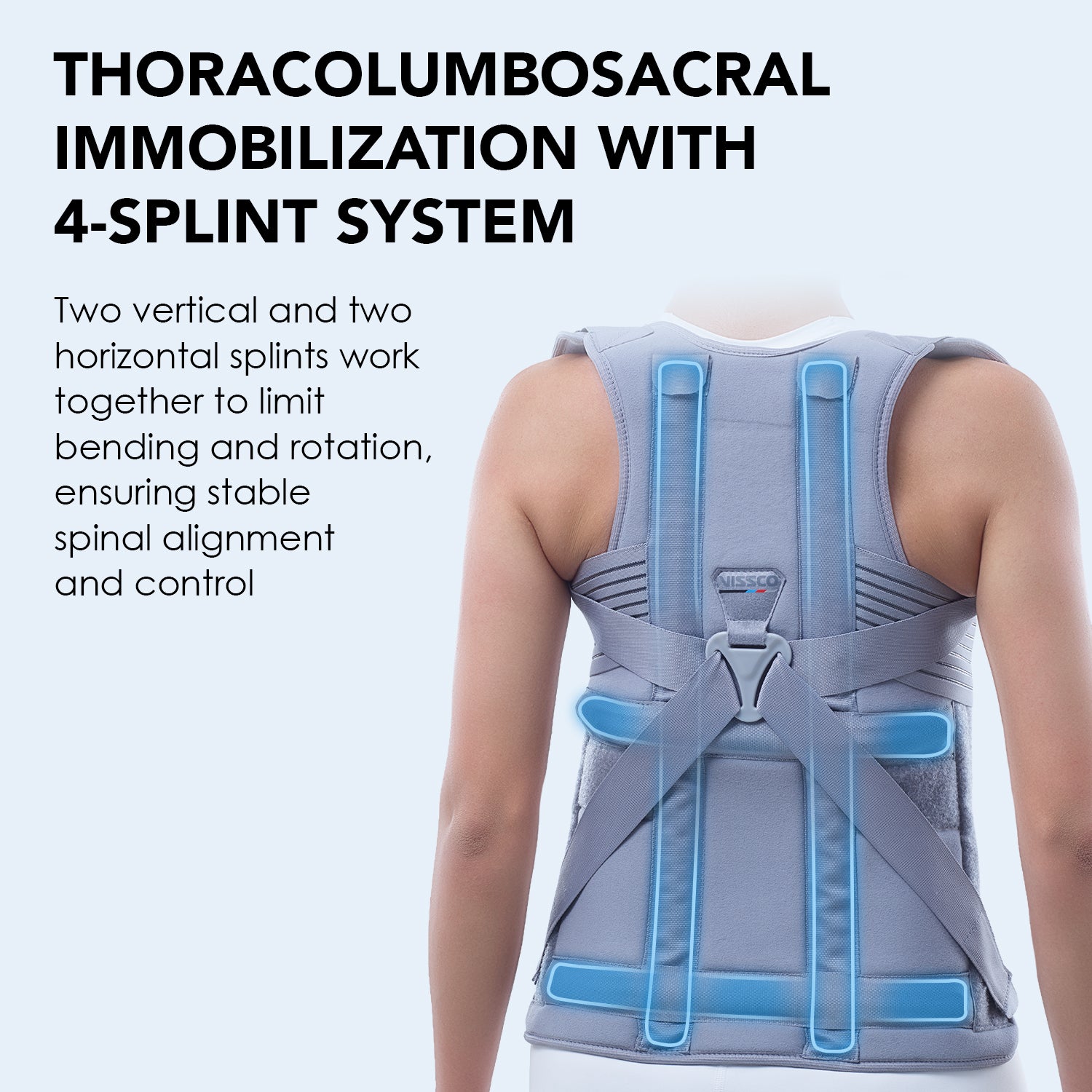 Vissco Taylor's Brace | Dorso Lumbar Spinal Brace