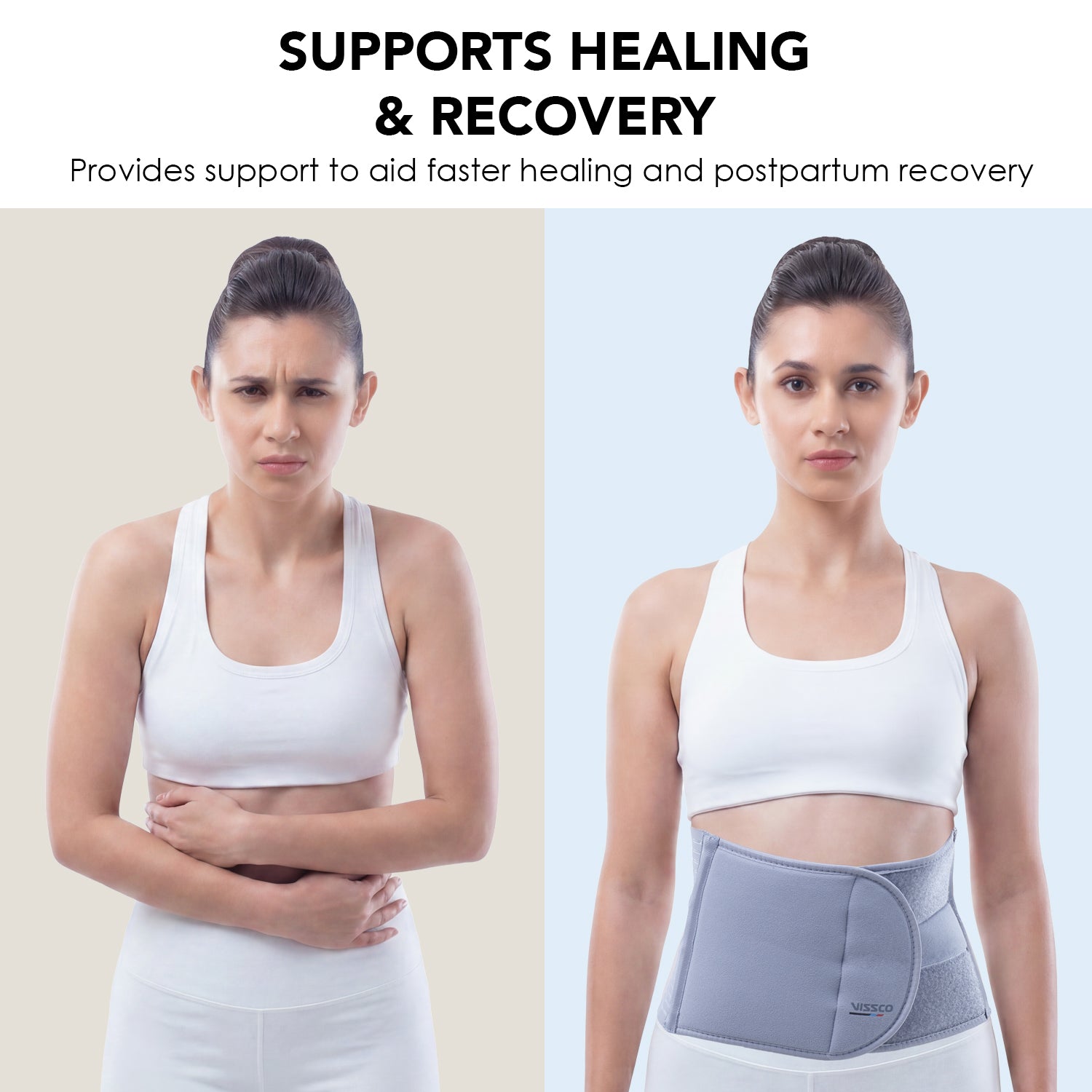 Vissco Abdominal Belt - 8-inch