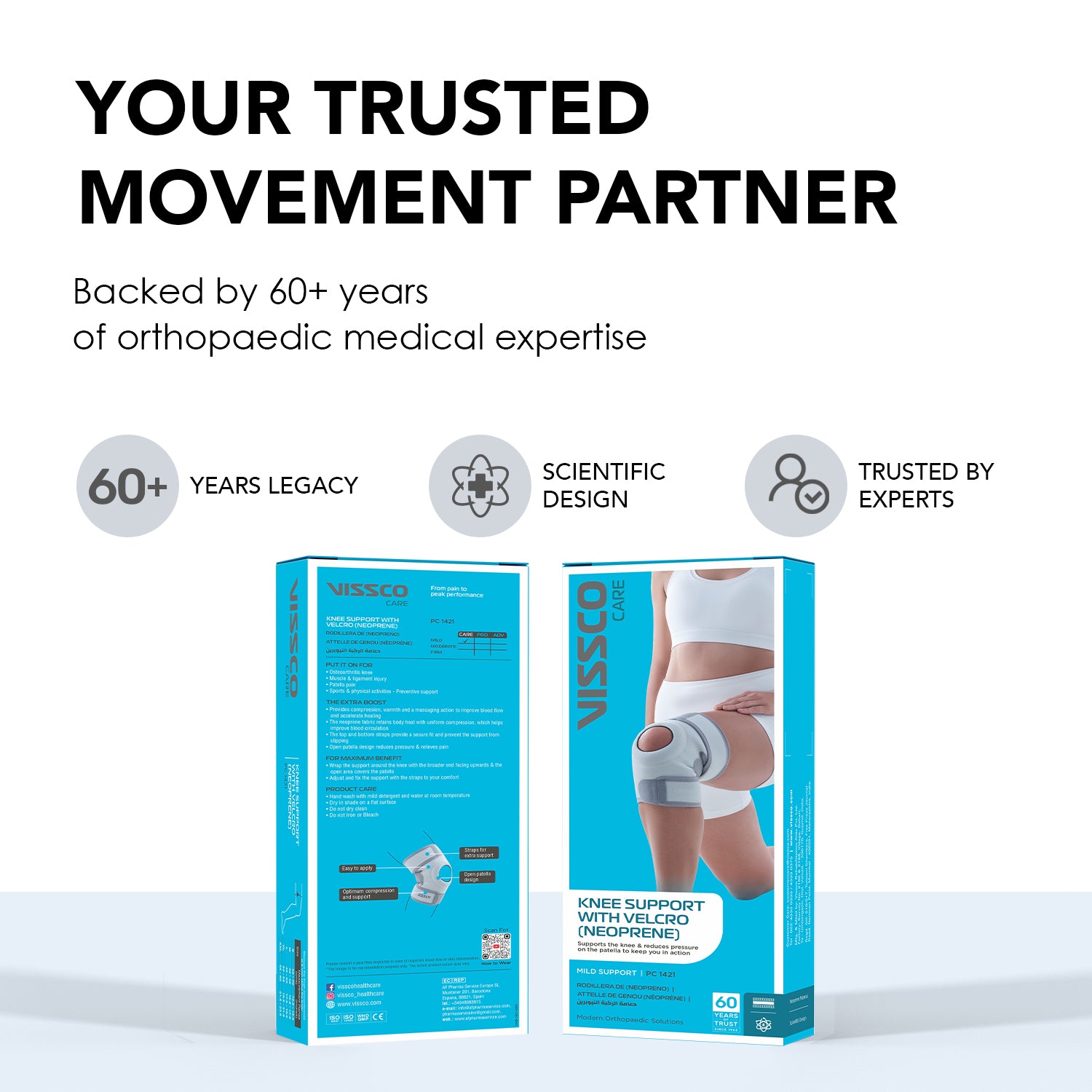 Vissco Knee Support - Neoprene