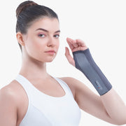Vissco Elastic Wrist Support (21cms) | Provides Firm Support for Colles Fracture | Wrist Support to Stabilize (Black)